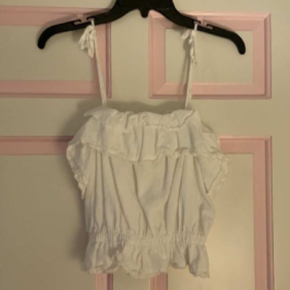 American Eagle White Top S